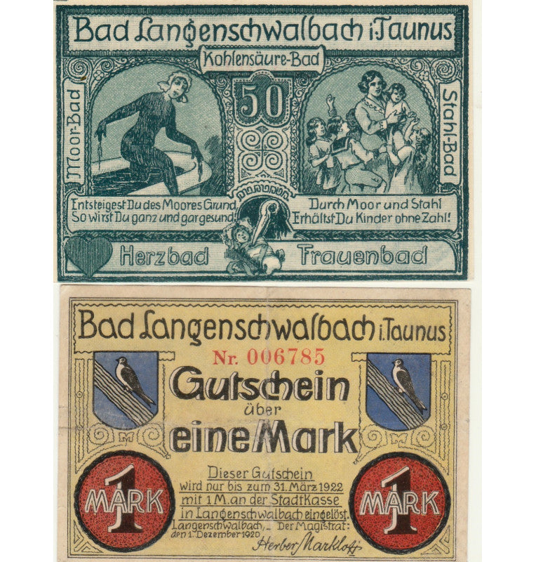 Alemania Set 2 Notgelds